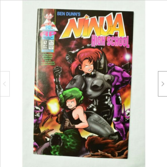 Ninja High School #47 Anime Comic Book English Edition Antarctic Press 1995 - Picture 1 of 2